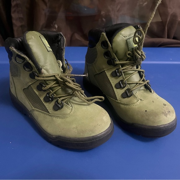 Army Green Timberland boots - Picture 2 of 3